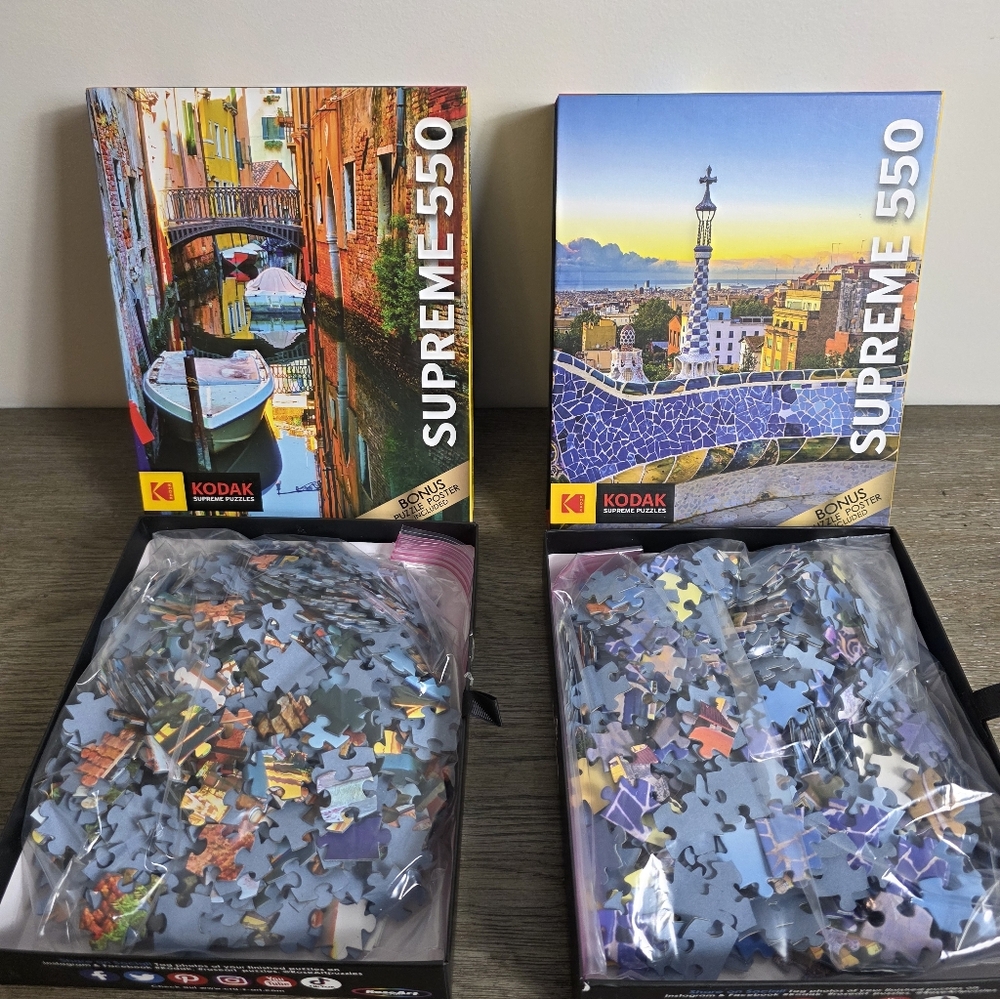 Kodak Supreme 550 Piece Puzzle Set - Picture 2 of 11
